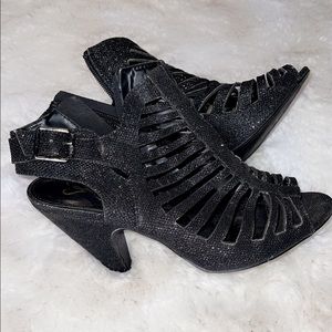 Black shoes unknown brand
